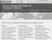 Tablet Screenshot of classprep.net